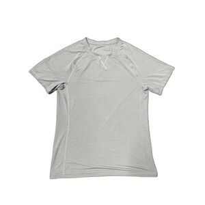 Lululemon Men's Gray Tech Short Sleeve Medium